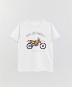 Cr Rider Performance Printed Basic T-Shirt
