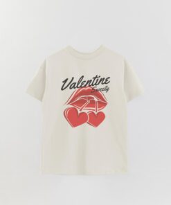 Over Printed T-Shirt Gr Valentine Sweetie