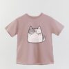 Basic Girl Cat Glasses T-Shirt
