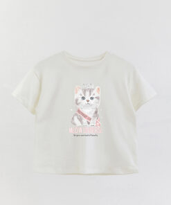 Girl Over Kitty Dreams Meow Universe T-Shirt