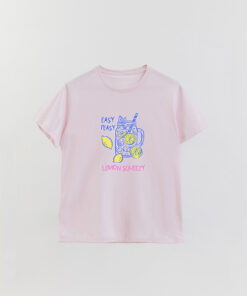 Hd Easy Peasy Printed Basic T-Shirt