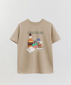 Unisex Teddy Luck Printed Overshirt T-Shirt