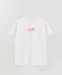 Lv Love Love Printed Overshirt T-Shirt