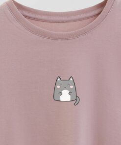 Girl Over Cat 7 T-Shirt