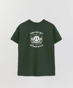 Printed Oversize T-Shirt Gr You Are My Other Half Skull
