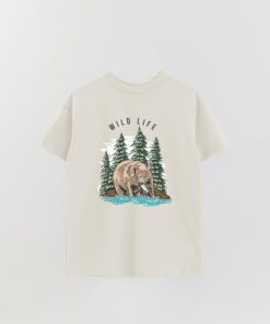 Mnt Wildlife Printed Overshirt T-Shirt