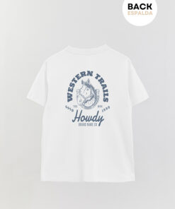 Western Printed Overlay T-Shirt