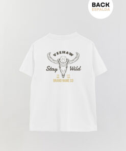 Yeehaw Printed Overlay T-Shirt