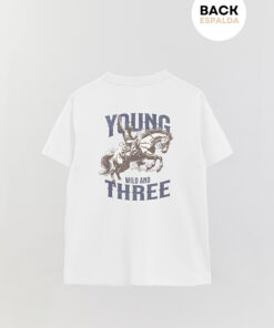 Young Printed Overlay T-Shirt