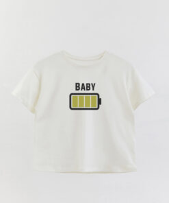 Ddp Battery Baby Printed Overshirt T-Shirt