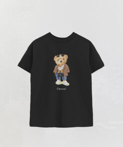 Unisex Casual Teddy Printed Overshirt T-Shirt