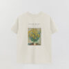 Art Collection Flower Printed Oversized T-Shirt