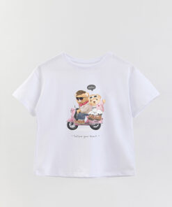 Gb Oversize Teddy Follow Your Heart T-Shirt