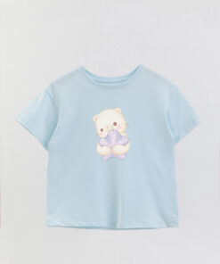 Girl Over Summer Cat Hug T-Shirt