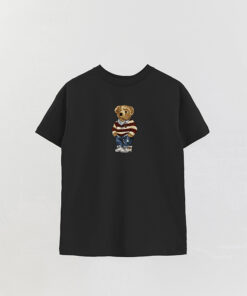 Unisex Printed Overlay T-Shirt Little Boy