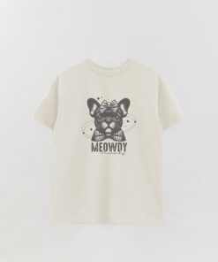 Dog Meowdy Printed Oversized T-Shirt