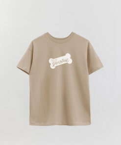 Dog Stay Pawsitive Printed Overshirt T-Shirt