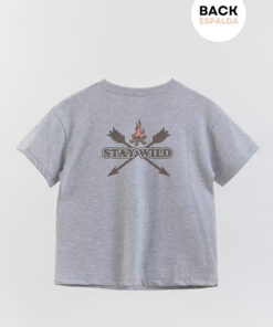 Boy Over Retro Adventure Stay Wild T-Shirt