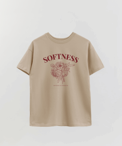 Peonies Softness Printed Overshirt T-Shirt