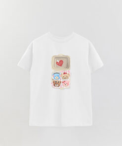 Unisex Teddy Send Printed Overshirt T-Shirt