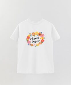 Spr Flower Power Printed Overshirt T-Shirt