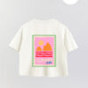 Summer Stamp 2 Printed Crop Fb T-Shirt