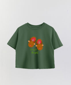 Cozy And Bright Crop T-Shirt