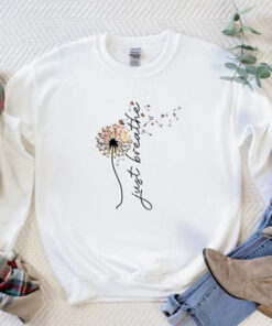 Just Breathe Sweatshirt For Women