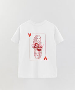Queen Of My Heart Printed Overshirt T-Shirt
