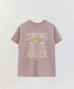 Surfing Riders Club Printed Overshirt T-Shirt