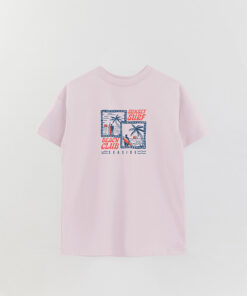 Sunset Surf Printed Oversized T-Shirt